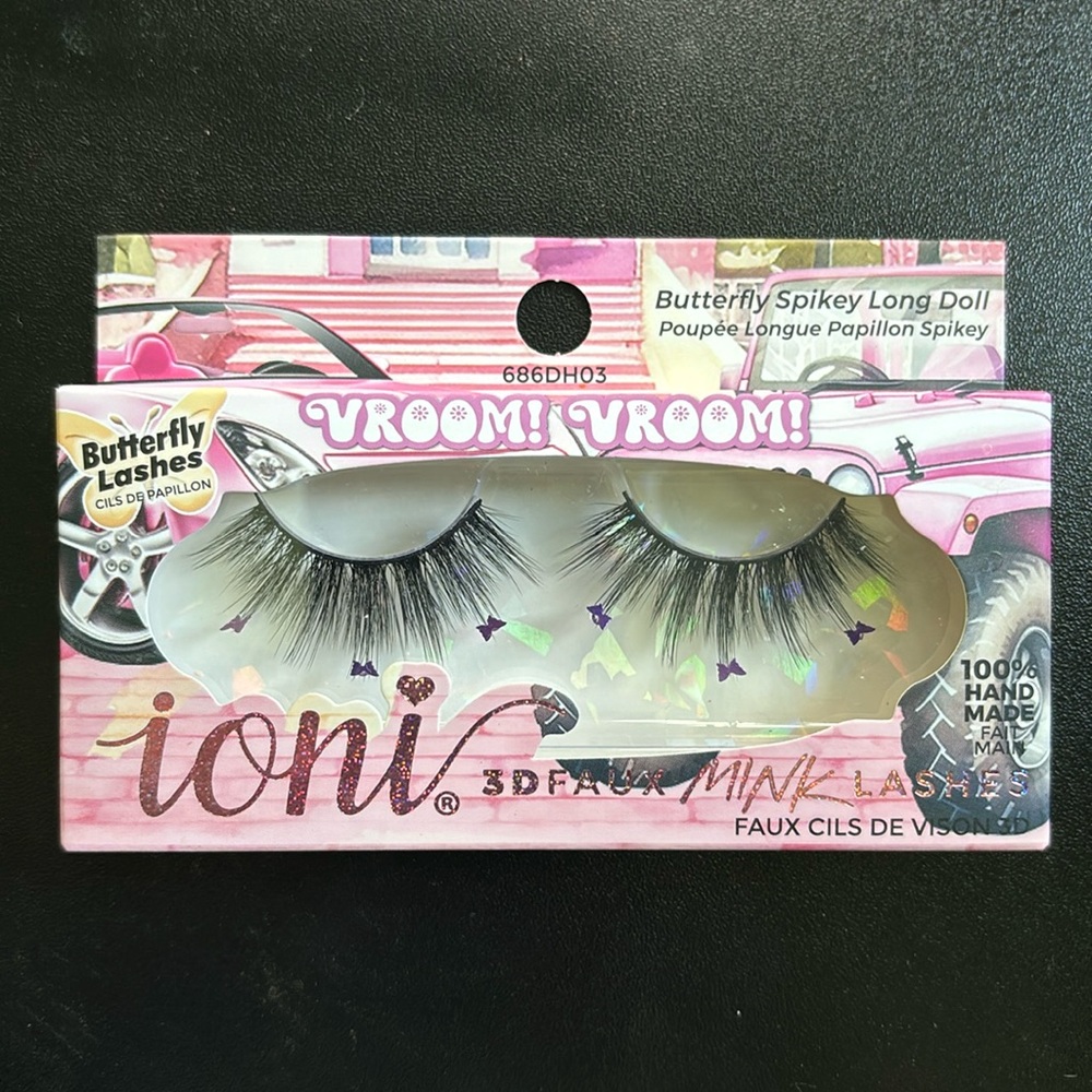 Butterfly tip lashes